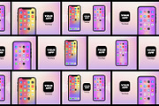 Mobile App mockup collection, a Mac Mockup by tinuwiell (Thumbnail 7 of 9)