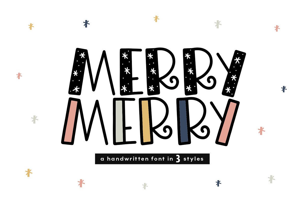 Christmas Font Bundle | 10 Fonts, a Script Font by KA Designs (Photo 28 of 33)