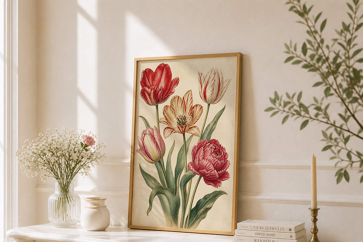 Vintage Botanical Wall Art Bundle, a Decorative Illustration by elfy creative (Photo 21 of 37)