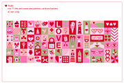Happy Valentine's Abstract set, an Object Illustration by ArtPavo (Thumbnail 7 of 9)