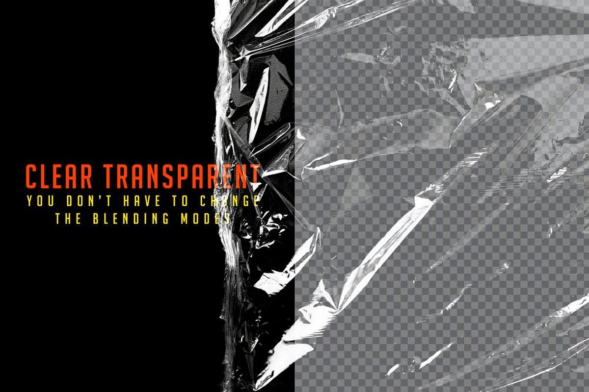 Plastic Wrap Texture #01, a Texture Graphic by alexandeerco (Photo 3 of 12)