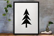Tree Silhouette SVG, an Object Illustration by newminddesign (Thumbnail 3 of 3)