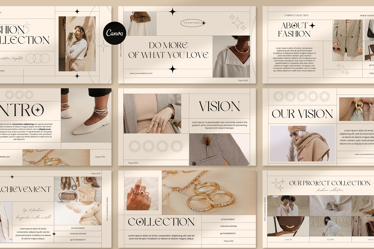 Slide Deck Canva Templates, a Social Media Template by ElladesignCo (Photo 4 of 8)