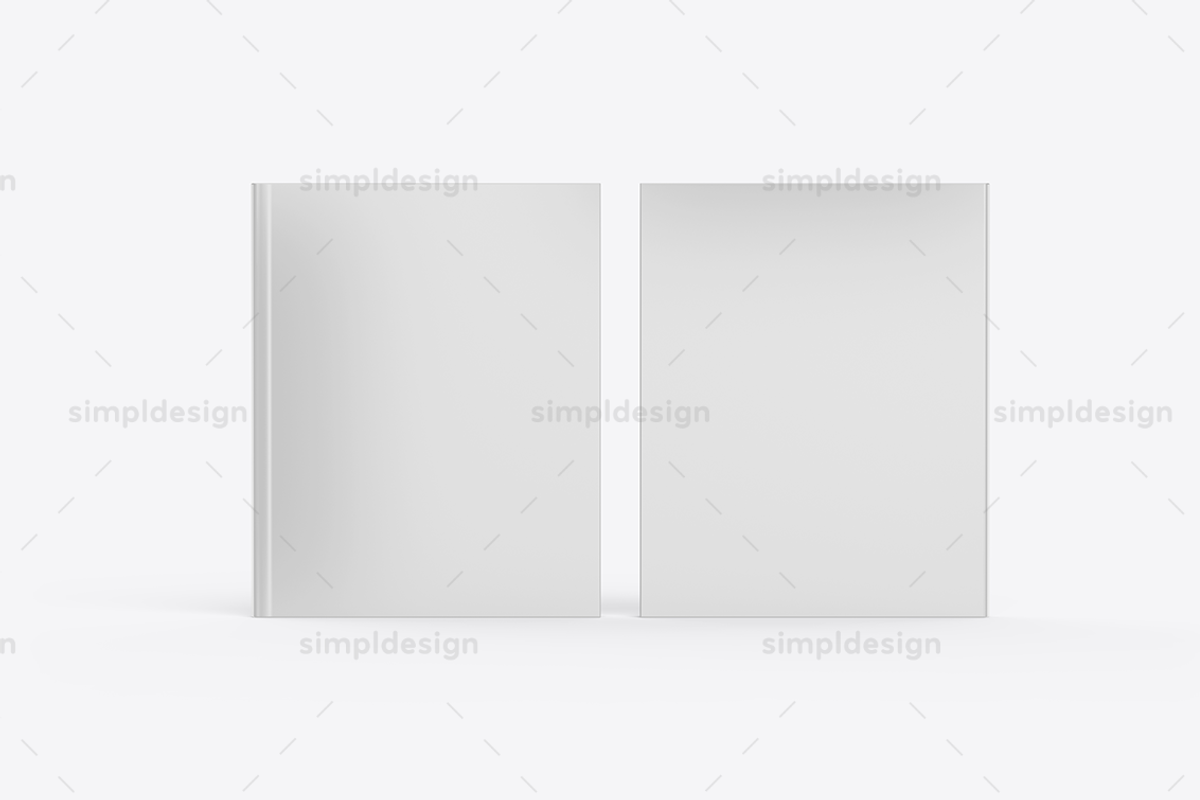 Quarto Hardcover Book Mockup, a Books & Magazine Mockup by SimplDesign (Photo 6 of 13)