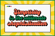 Hostage -Retro Font (New Update), a Script Font by Letter Fresh (Thumbnail 9 of 9)