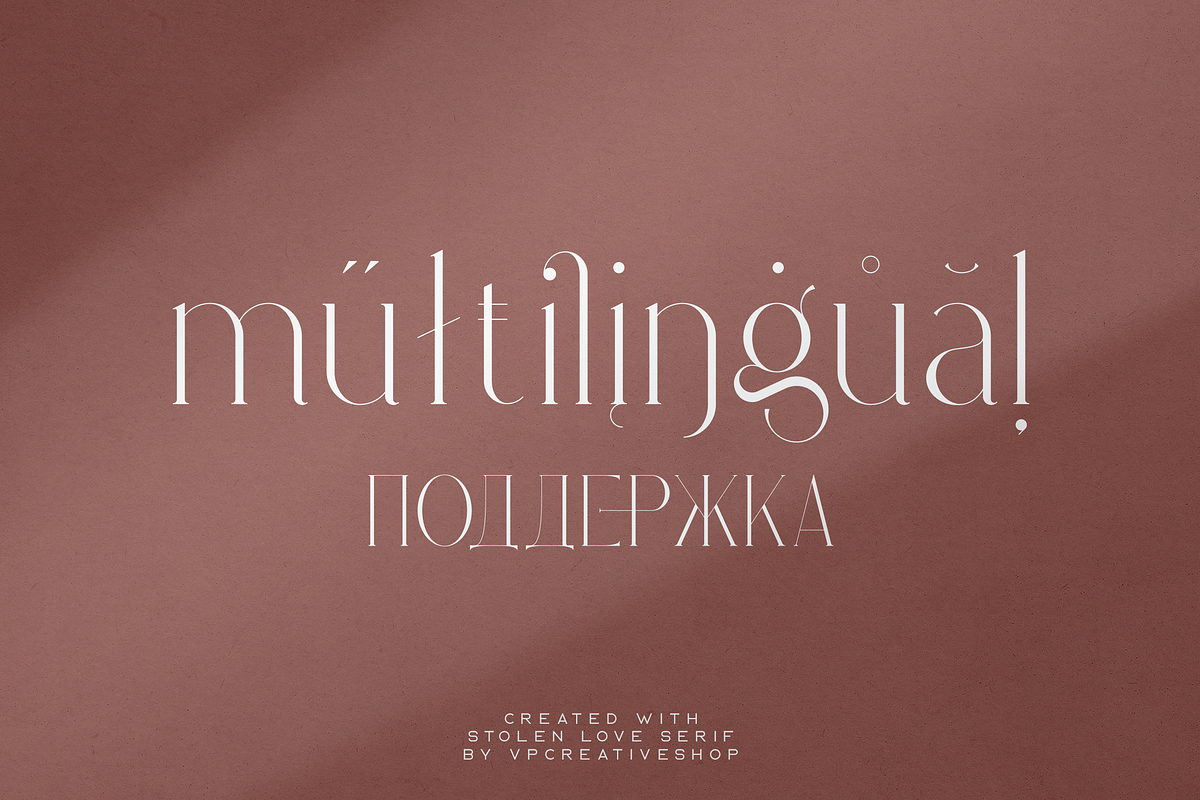 Stolen Love - Elegant serif typeface, a Serif Font by VP Fonts (Photo 32 of 34)