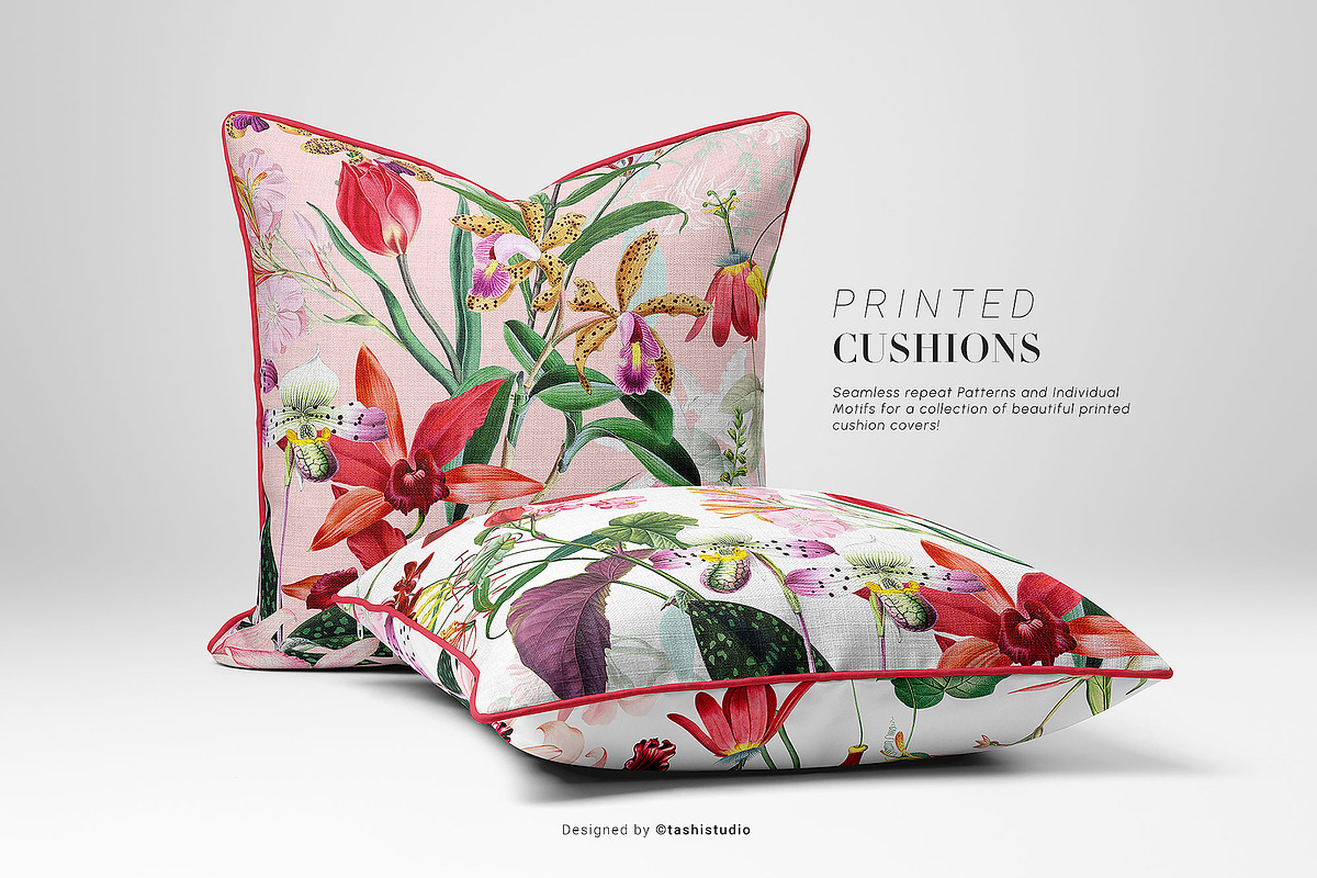 Exotic Orchids, Prints & Motif!, a Pattern Graphic by TSTUDIO (Photo 7 of 10)
