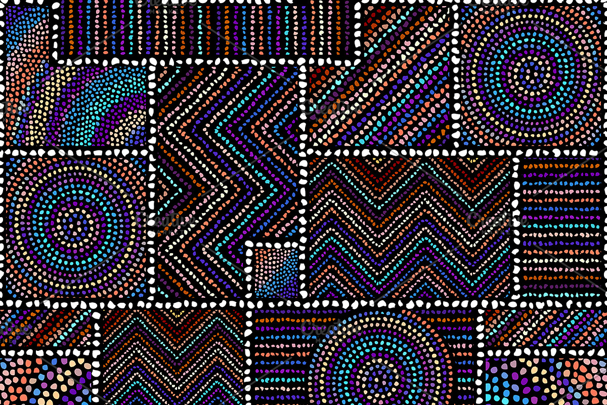 10 seamless vector patterns, a Pattern Graphic by tkdesign (Photo 3 of 11)