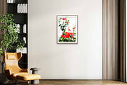 Red Floral Decor - Hibiscus Wall Art, a Nature Photo by VietArtworks (Thumbnail 5 of 6)