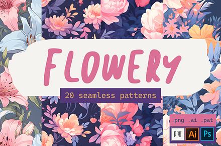 Flowery Pattern Pack