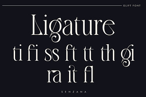 Glift Font