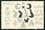 Winter wonderland Clipart Collection, a Seasonal Illustration by Tatyana_Zenartist (Thumbnail 3 of 13)