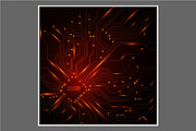 -50% Circuit boards backgrounds set, a Background Graphic by frost_newt (Thumbnail 5 of 11)
