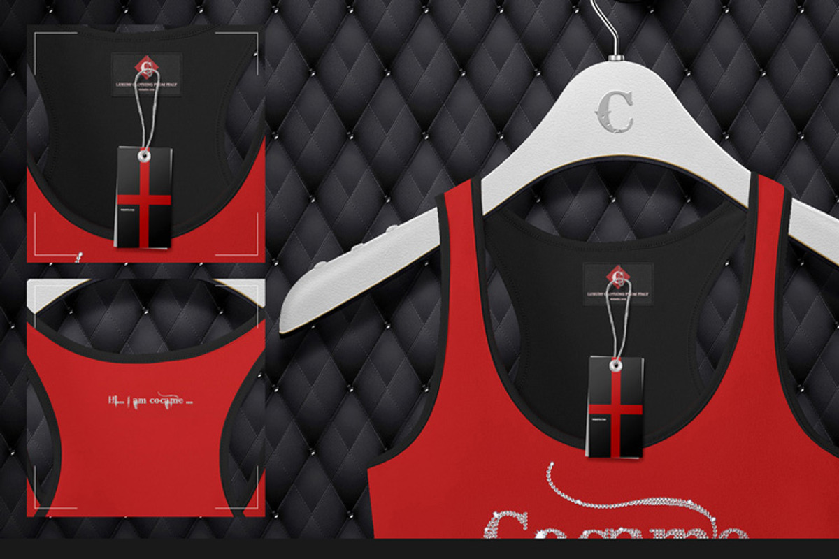 Racerback Tank On 5 Stages Mock-up, a Hoody Mockup by Mocca Mockups Store (Photo 48 of 68)