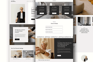 Real Estate Squarespace 7.1 Template