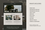 Real estate realtor website template, a Squarespace Template by Summer Nightingale Art (Thumbnail 2 of 10)