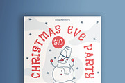 Christmas Eve Party Flyer Set, a Flyer Template by KMZVR.Lab (Thumbnail 6 of 6)