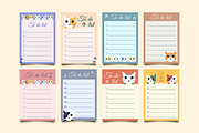 Cute Cat To Do List Template, a Stationery Template by SefriMujiRahayu (Thumbnail 2 of 3)