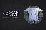 Medusa Gorgon 2 designs + Bonus, a Decorative Illustration by Croisy (Thumbnail 1 of 5)