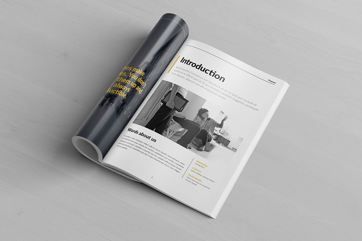 Creative Proposal, a Brochure Template by Kovalski (Photo 5 of 11)