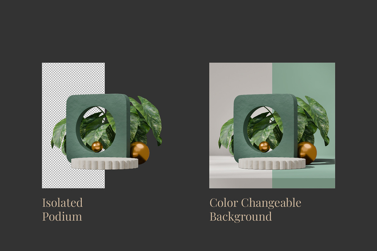 5 Podium with Transparent Background, a Background Graphic by faustudio (Photo 2 of 7)