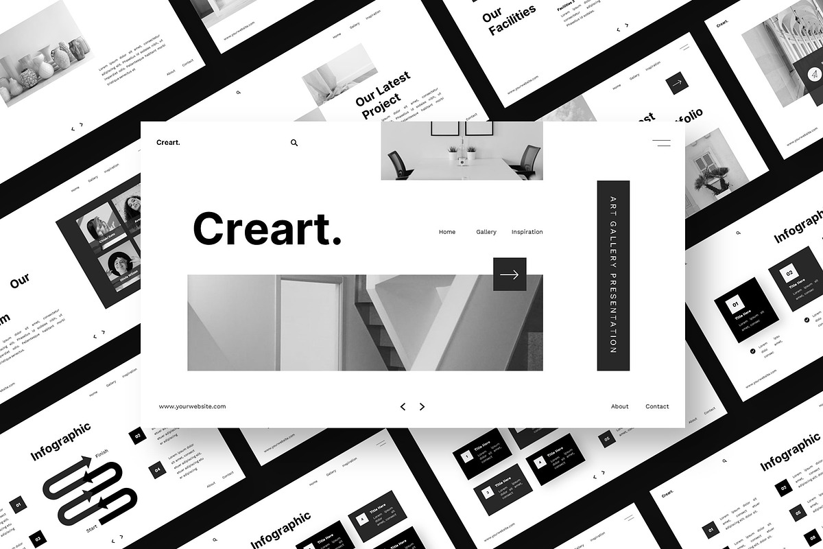 Creart - Keynote Templates, a Presentation Template by Deepslide Studio (Photo 3 of 6)