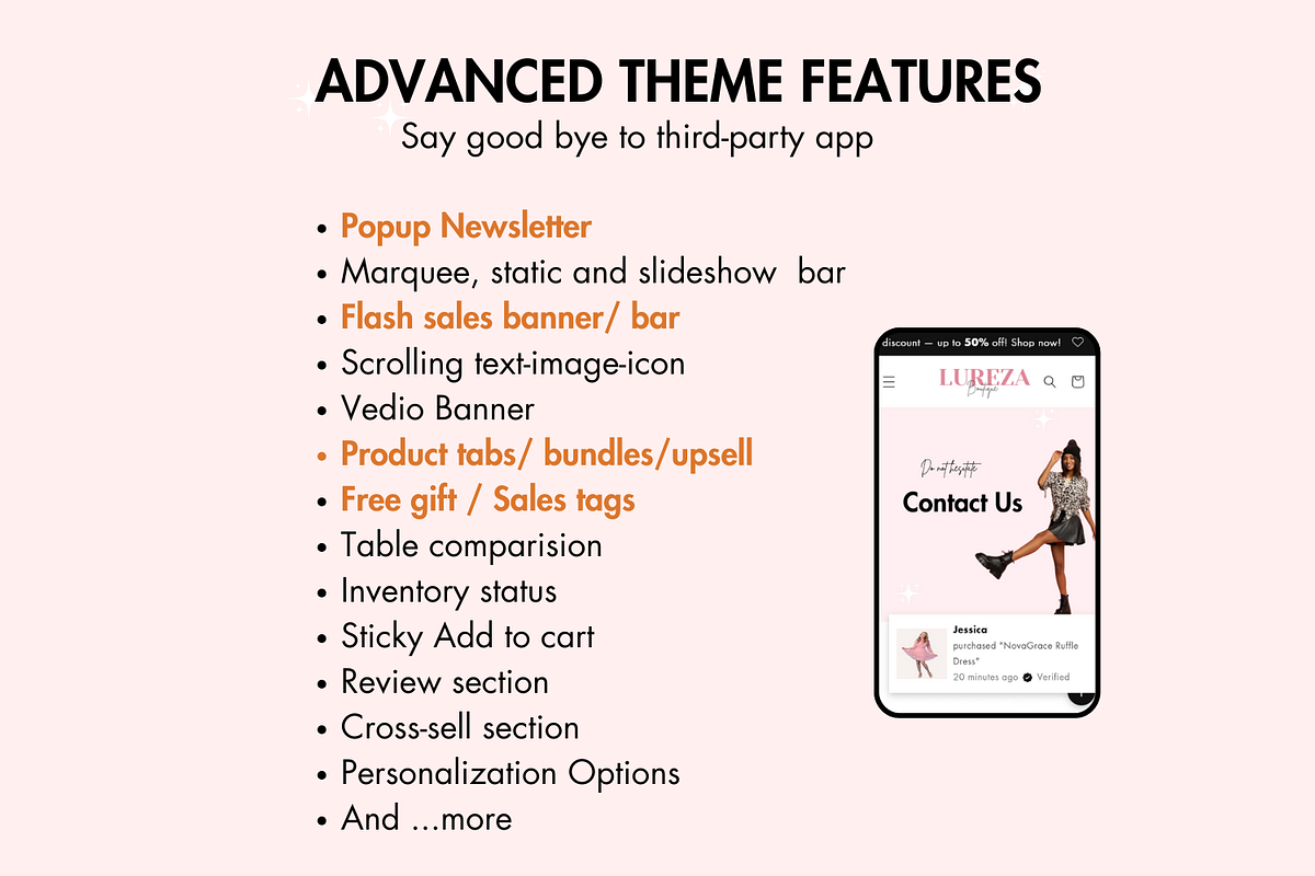 Lureza - Premium Shopify Themes, a Shopify Template by Xynotheme (Photo 4 of 7)