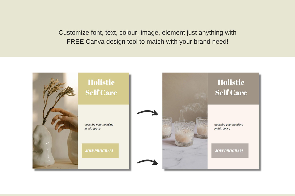 Wellness Coach Instagram Templates 2, a Social Media Template by Deepa Template Studio (Photo 8 of 8)