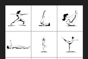 Yoga Poses Illustration Set, a Sport Illustration by Creative Stall (Thumbnail 7 of 11)