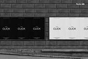 Advertising Posters Mockup Set, a Mockup by Renderteam (Thumbnail 9 of 17)