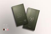 5 in 1 Vertical Luxury Business Card, a Business Card Template by Ctrl space studio (Thumbnail 4 of 6)