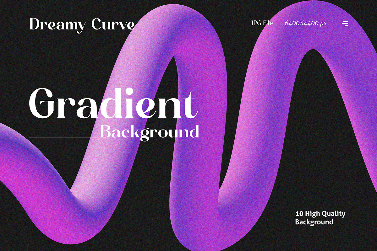 Dreamy Curve Gradient Background, a Background Graphic by MSG Studio (Photo 1 of 11)