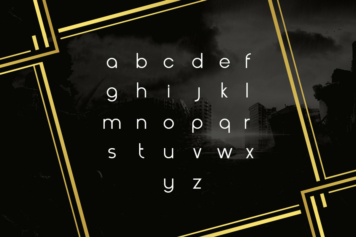 Henerale Regular, a Font by SNK's (Photo 3 of 7)