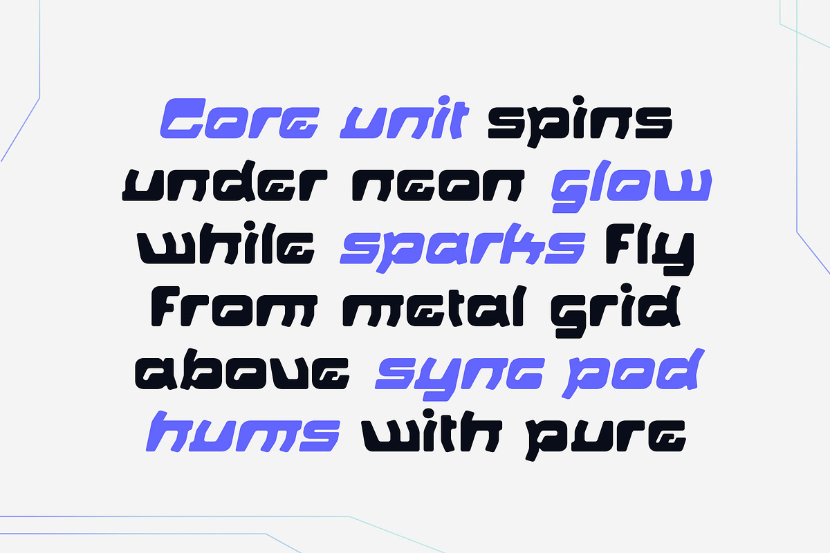 CS Dylan – Futuristic Font, a Sans Serif Font by Craft Supply Co. (Photo 4 of 8)