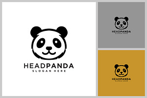 head panda Vector Design, a Branding & Logo Template by quadrazo