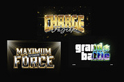 3D Chrome & Gold Text Effect, a Layer Style Add-On by Matsero (Thumbnail 2 of 4)