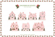 Pink Gingerbread Houses, an Object Graphic by Euonia Meraki (Thumbnail 3 of 15)