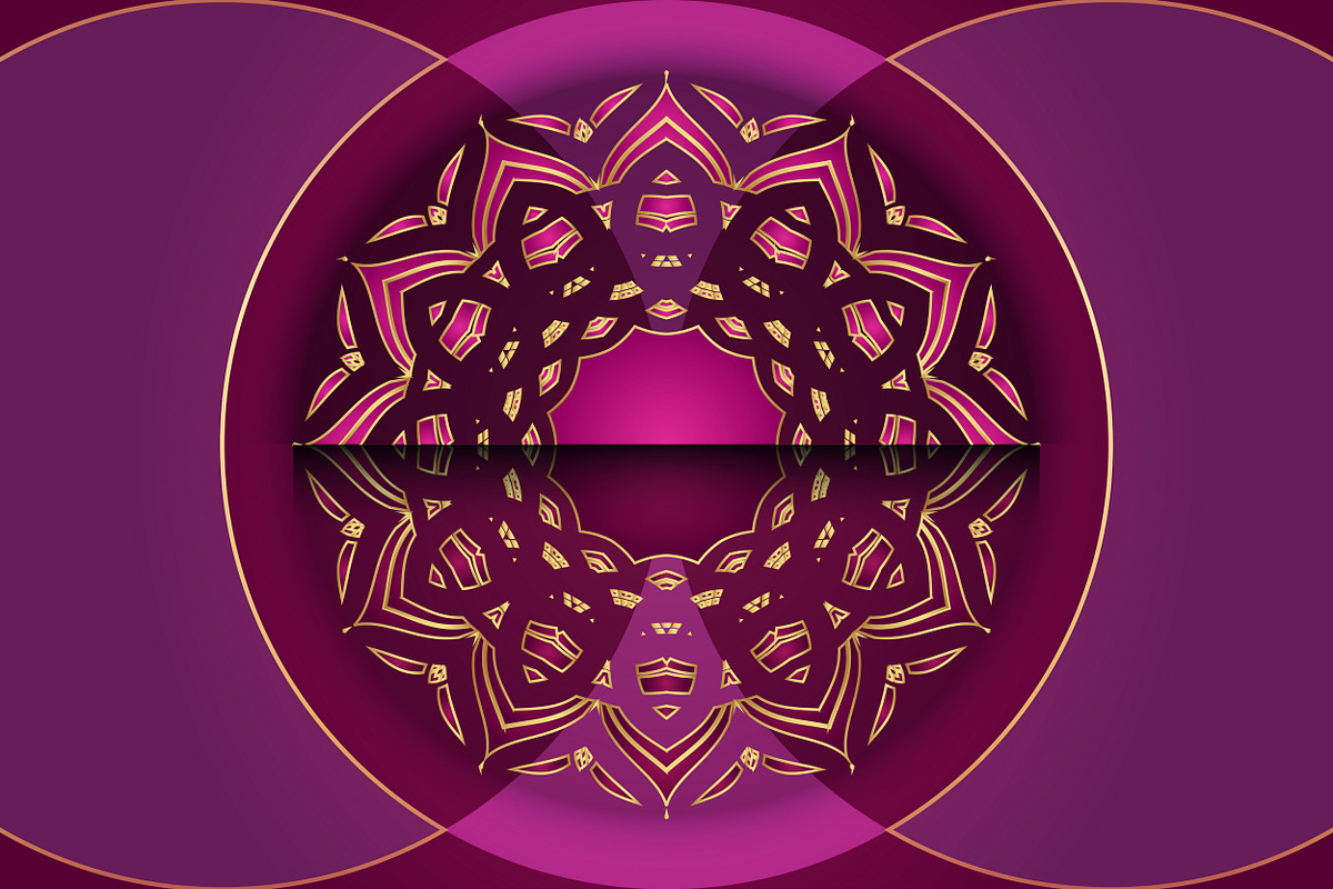 Mandala Ornamental Geometry Bundle, a Background Graphic by NJ Himel (Photo 77 of 92)