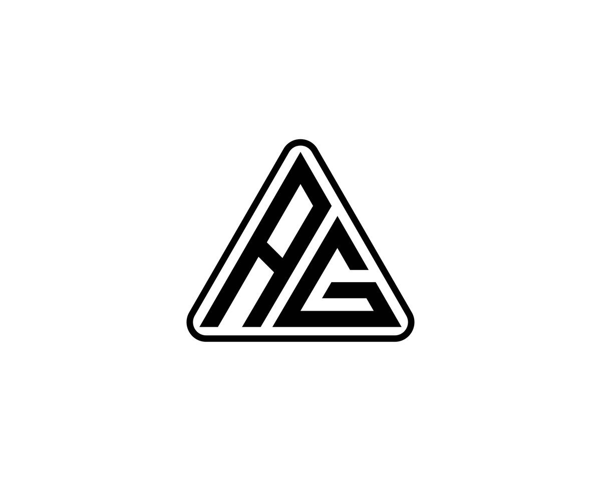 AG Logo design vector template, a Branding & Logo Template by xcoolee