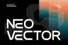 Neo Vector Futuristic Minimal Font