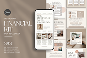 Instagram Financial Kit Influencer, a Social Media Template by Analogi Studio (Thumbnail 1 of 15)