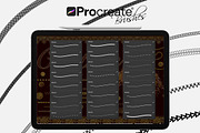Couture Brushes for Procreate, a Brush Add-On by FaeryDesign (Thumbnail 13 of 19)