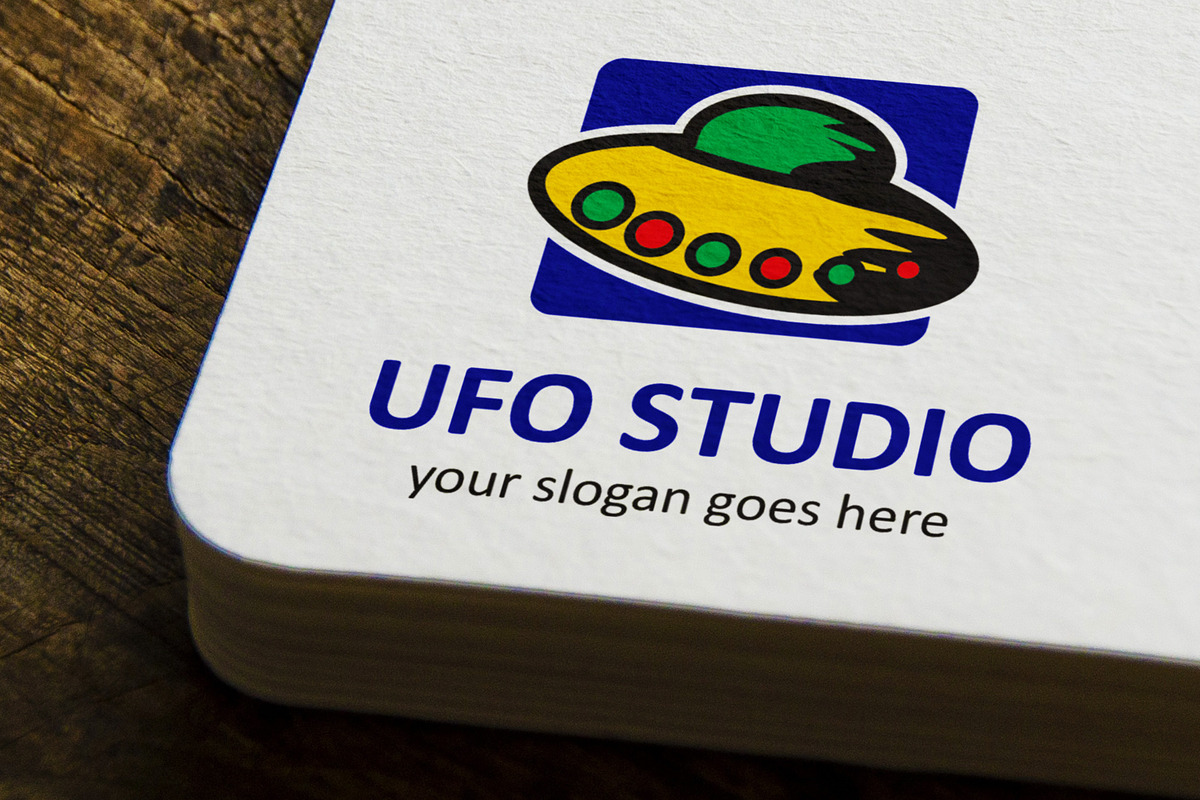 Ufo Studio Logo Template, a Branding & Logo Template by mesuka (Photo 1 of 2)