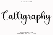 Calligraphy, a Handwritten Font by FreshTypeINK (Thumbnail 1 of 8)