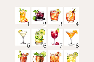 Cocktail Graphics Bundle