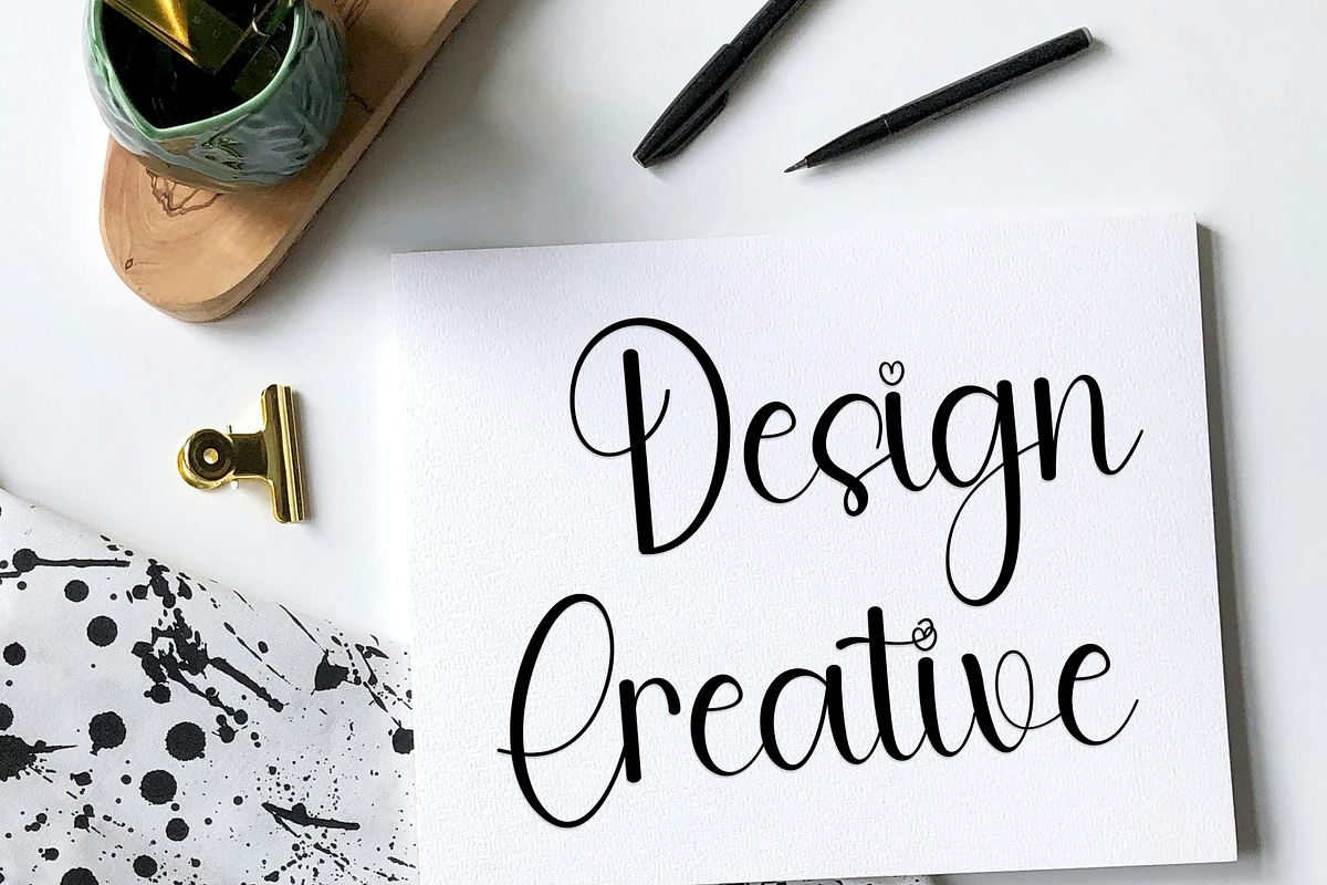 Stylish Beautiful, a Handwritten Font by InermediaSTUDIO (Photo 7 of 8)