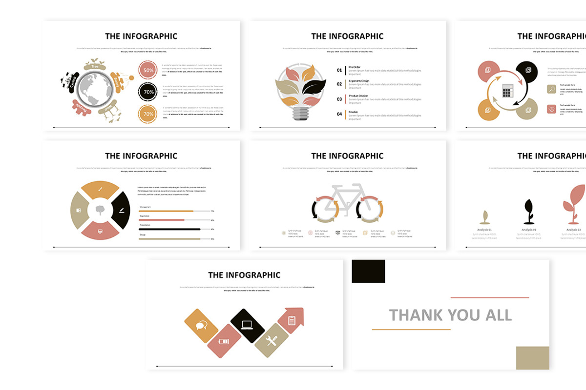 Infographics Presentation Template, a Presentation Template by Analogous Temp (Photo 7 of 8)