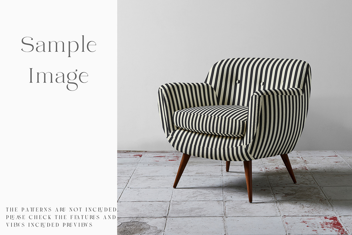 Armchair Upholstery Mockup, a Household Mockup by mock-ups (Photo 12 of 21)