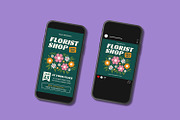 Florist Shop Flyer Set, a Flyer Template by Patria Ari (P4tcreativa) (Thumbnail 3 of 4)