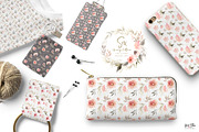 Unruly Watercolor Flowers Set, an Illustration by Kim Thoa Designs (Thumbnail 6 of 11)